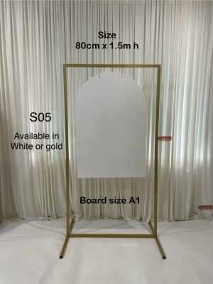 welcome stand board