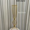 gold flower stand